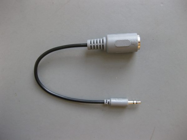 Mini jack to din adapter cable